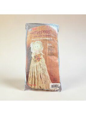 New In Pkg Vintage Mini Mopdoll kit Westrim Crafts #9522 Mop Doll Granny
